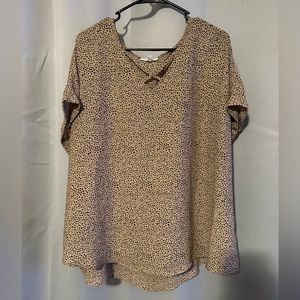 Maurice’s Cheetah top - Size 2